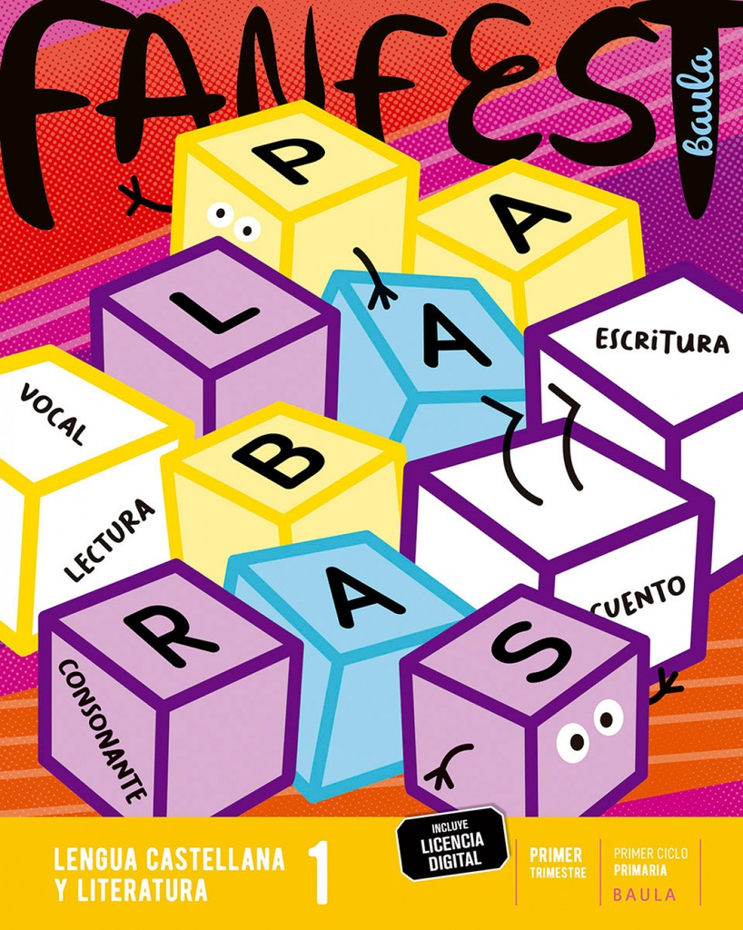 [9788447946921] PALABRAS LENGUA CASTELLANA 1ºEP CATALUÑA 22 FANFEST