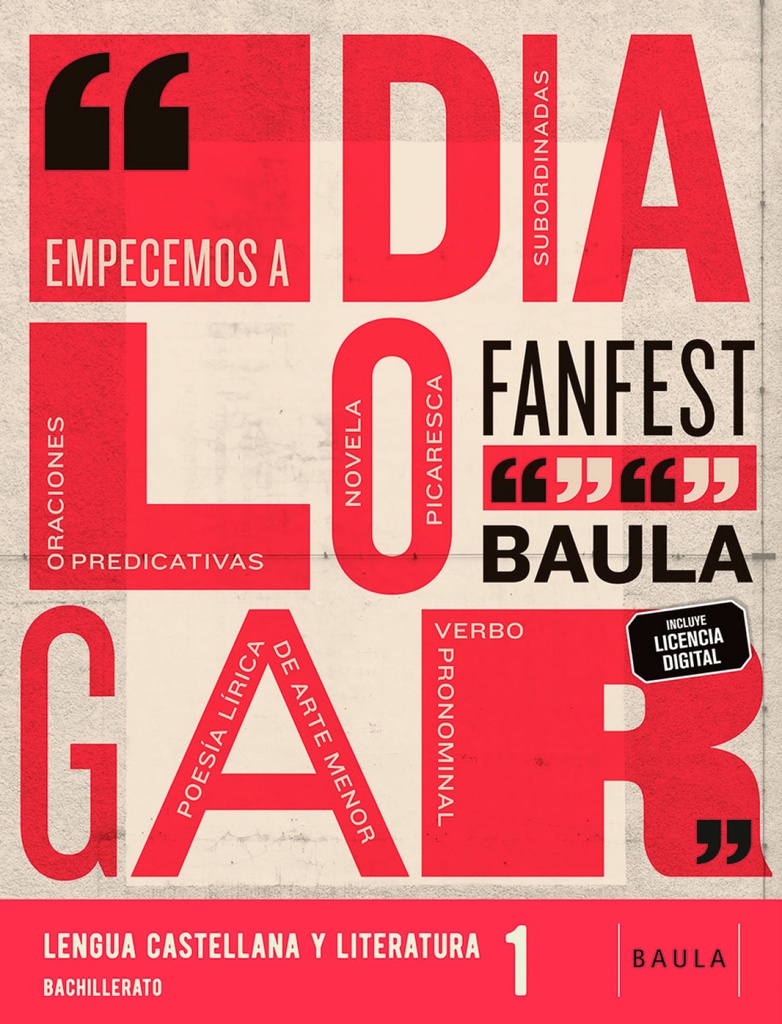 [9788447947768] Lengua Castellana 1ºNB Cataluña 22 Fanfest