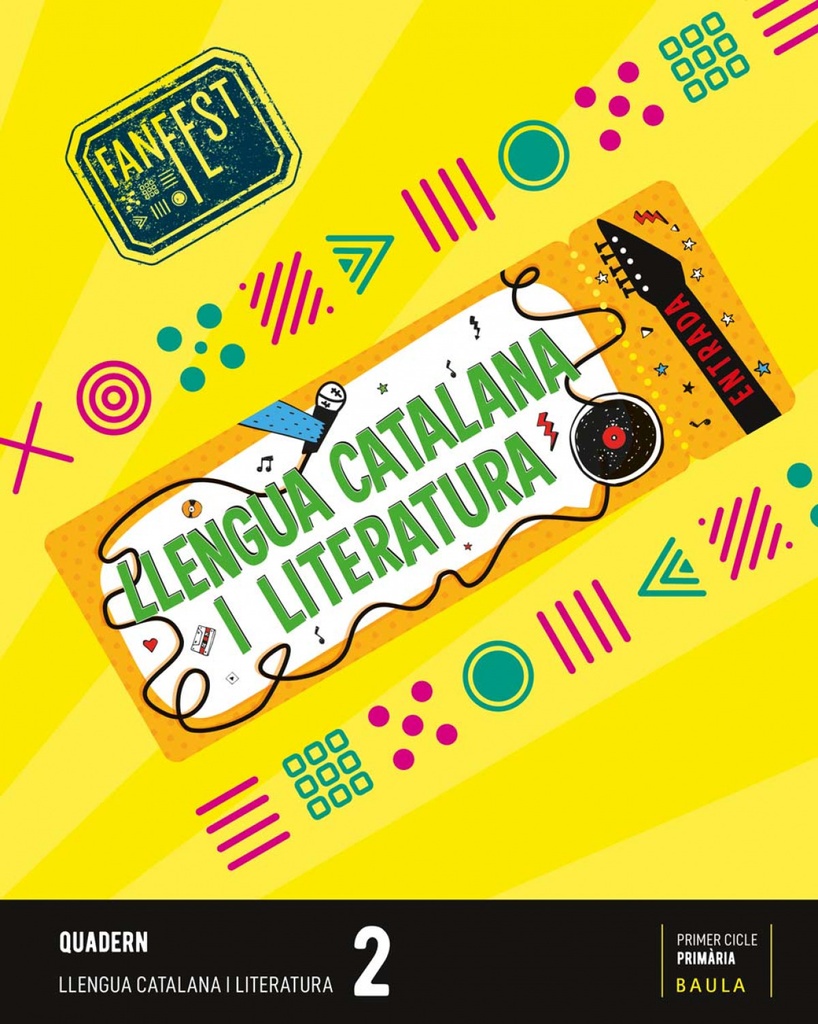 [9788447949502] QUADERN LLENGUA CATALANA 2N.PRIMARIA. FANFEST. 2023
