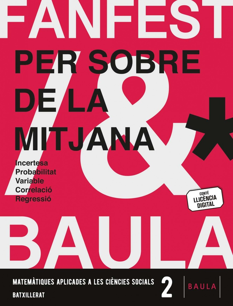 [9788447950164] Matematiques 2n. Batxillerat Aplicades Ciences Socials. Fanfest. Catalunya 2023