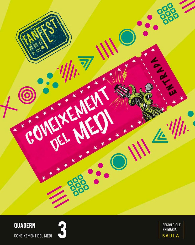 [9788447950355] QUADERN CONEIXEMENT MEDI 3R.PRIMARIA. ESPIRAL. FANFEST. CATALUNYA 2023