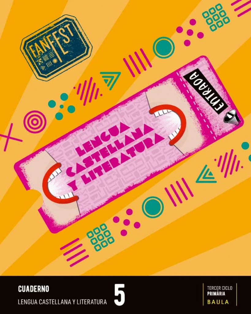 [9788447950379] CUADERNO LENGUA 5E.PRIMARIA. ESPIRAL. FANFEST. CATALUNYA 2023