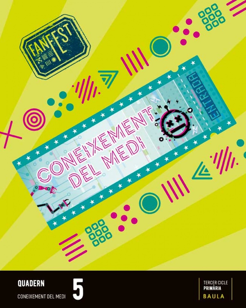 [9788447950393] QUADERN CONEIXEMENT MEDI 5E.PRIMARIA. ESPIRAL. FANFEST. CATALUNYA 2023