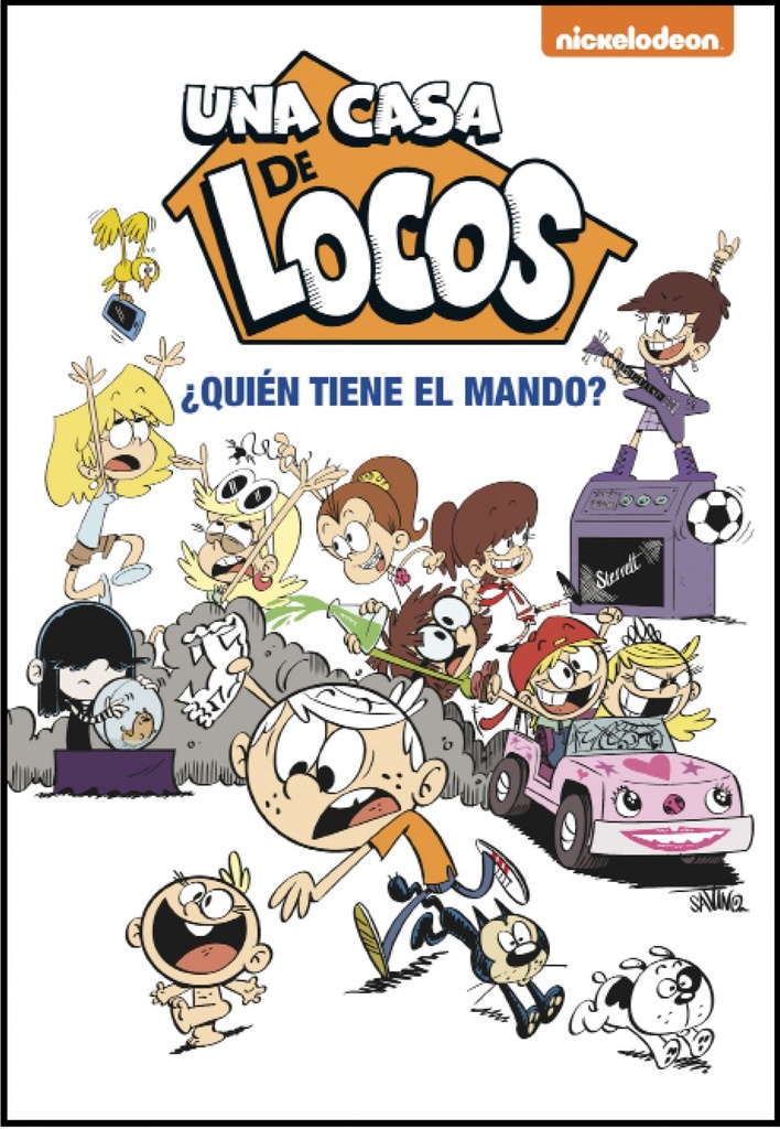 ¿Quién tiene el mando (Una casa de locos. Cómic)