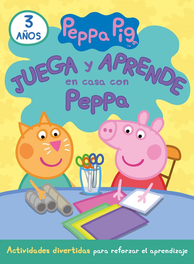 [9788448857486] Juega y aprende en casa con Peppa (3 años). Tu cuaderno de vacaciones