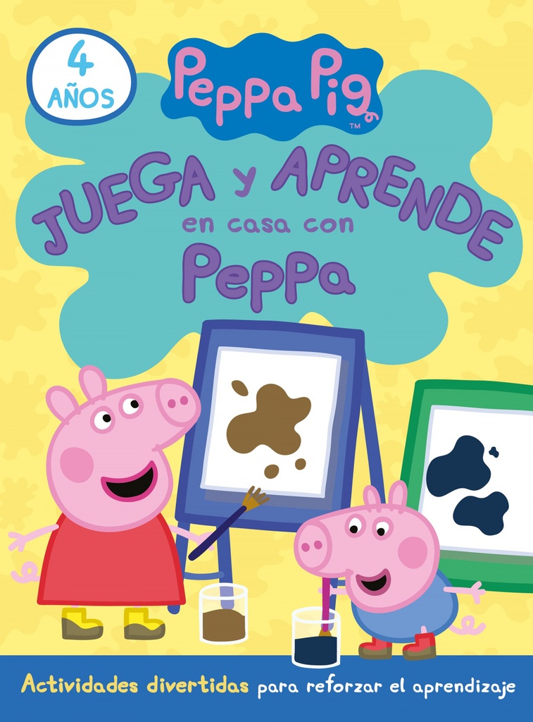 [9788448857530] Juega y aprende en casa con Peppa (4 años). Tu cuaderno de vacaciones