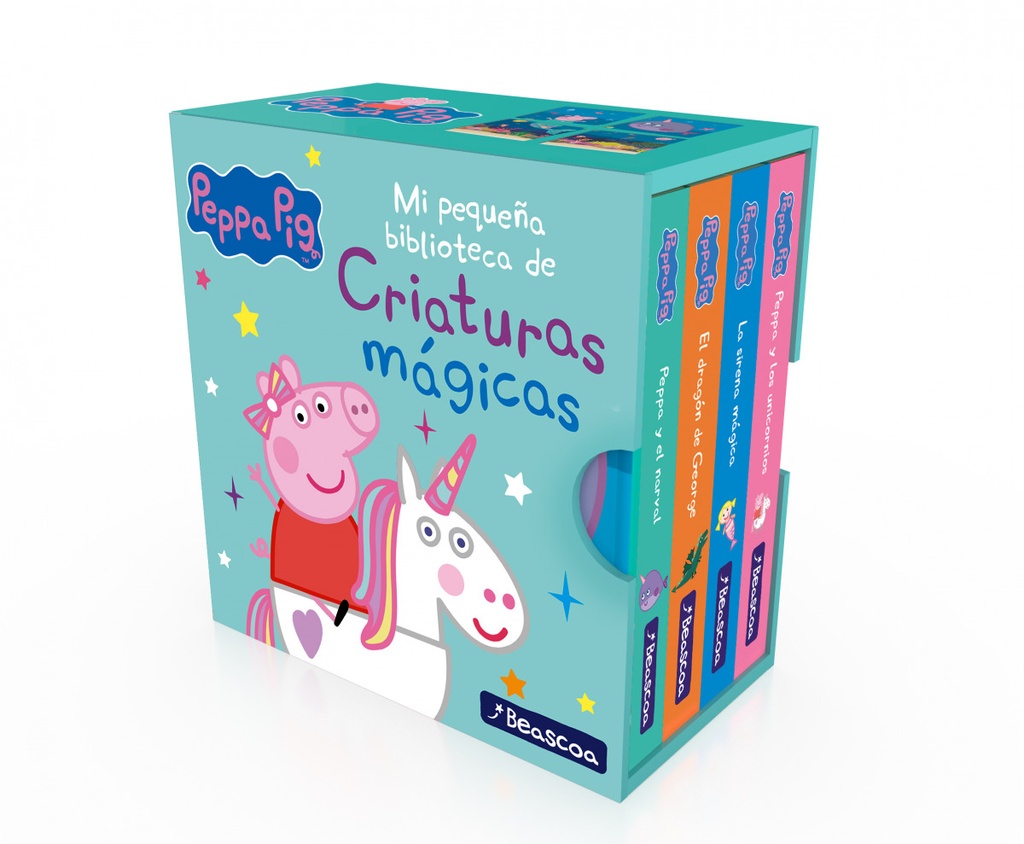 [9788448858353] Mi pequeña biblioteca de criaturas mágicas. Sirenas, unicornios, narvales y drag