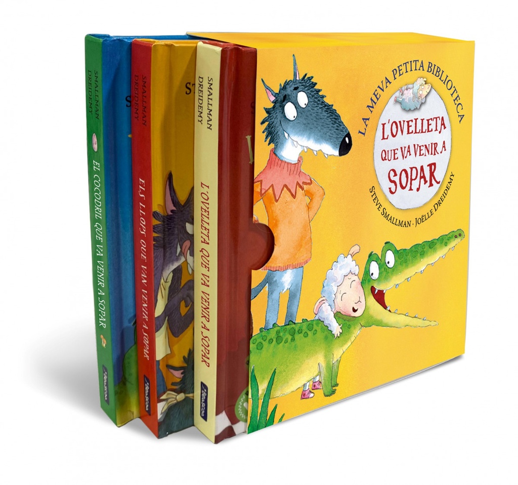 [9788448858940] La Meva Petita Biblioteca: L'ovelleta que Va Venir a Sopar# Els Llops que Van Ve