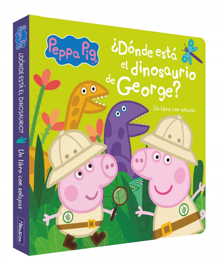 [9788448859060] ¿Dónde está el dinosaurio de George? (Peppa Pig. Pequeñas manitas)