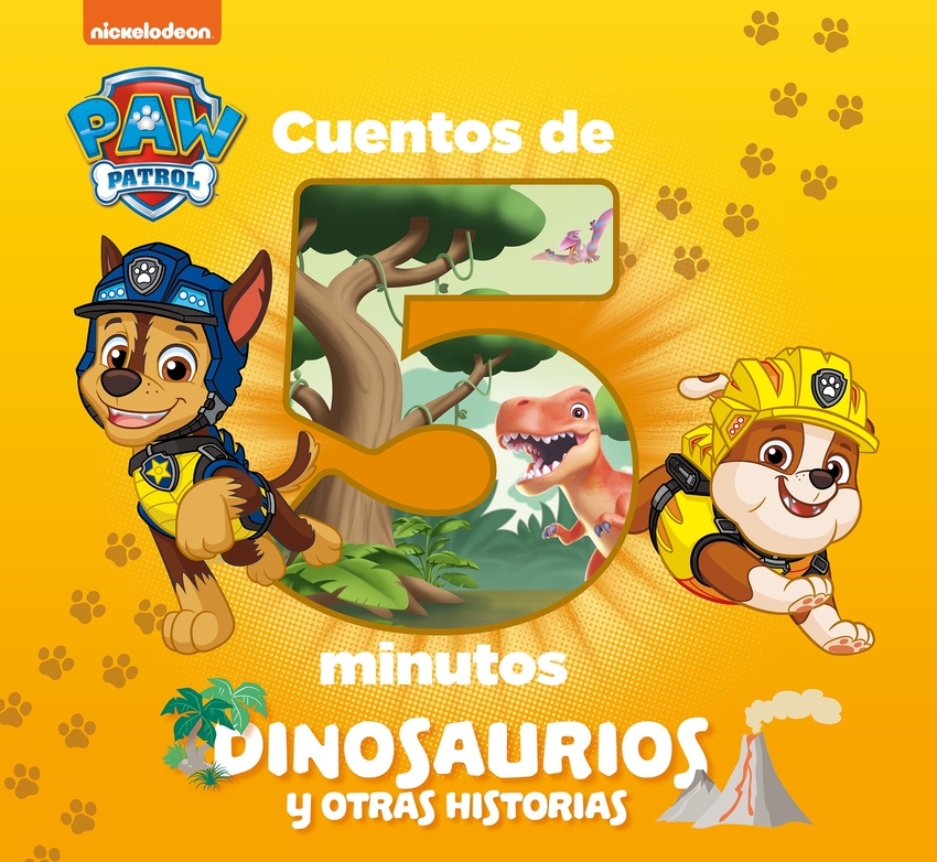 [9788448863142] Cuentos de 5 minutos. Dinosaurios y otras historias (Paw Patrol # Patrulla Canin