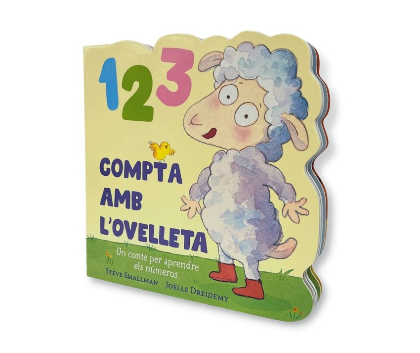 [9788448865085] 1 2 3 Compta amb l'ovelleta (L'ovelleta que va venir a sopar. Llibre de cartró)