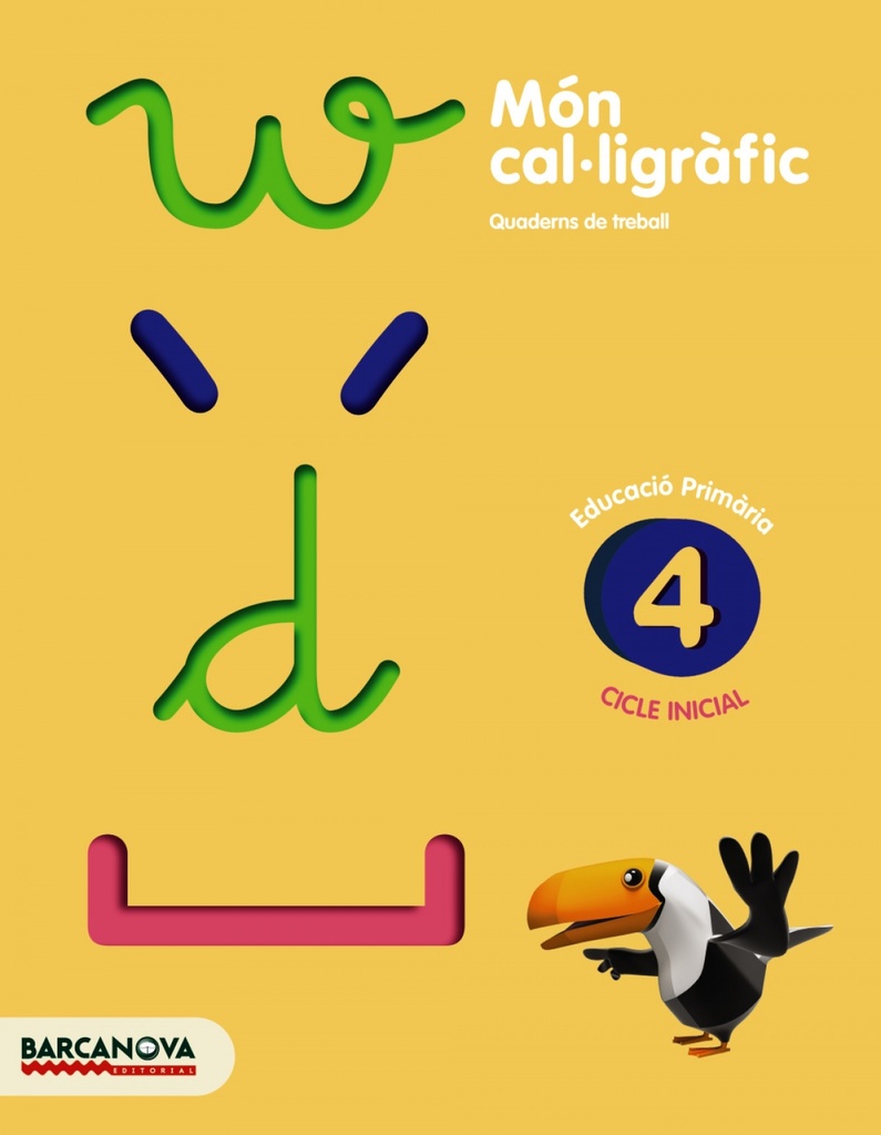 [9788448927073] Mon Cal·ligrafic 4.(prim. Cicle Inicial)
