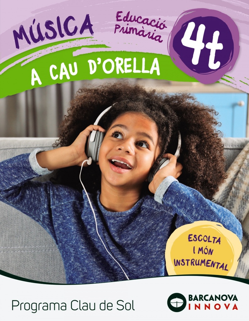 [9788448944698] Quadern a Cau D´orella 4t Primaria Clau de Sol
