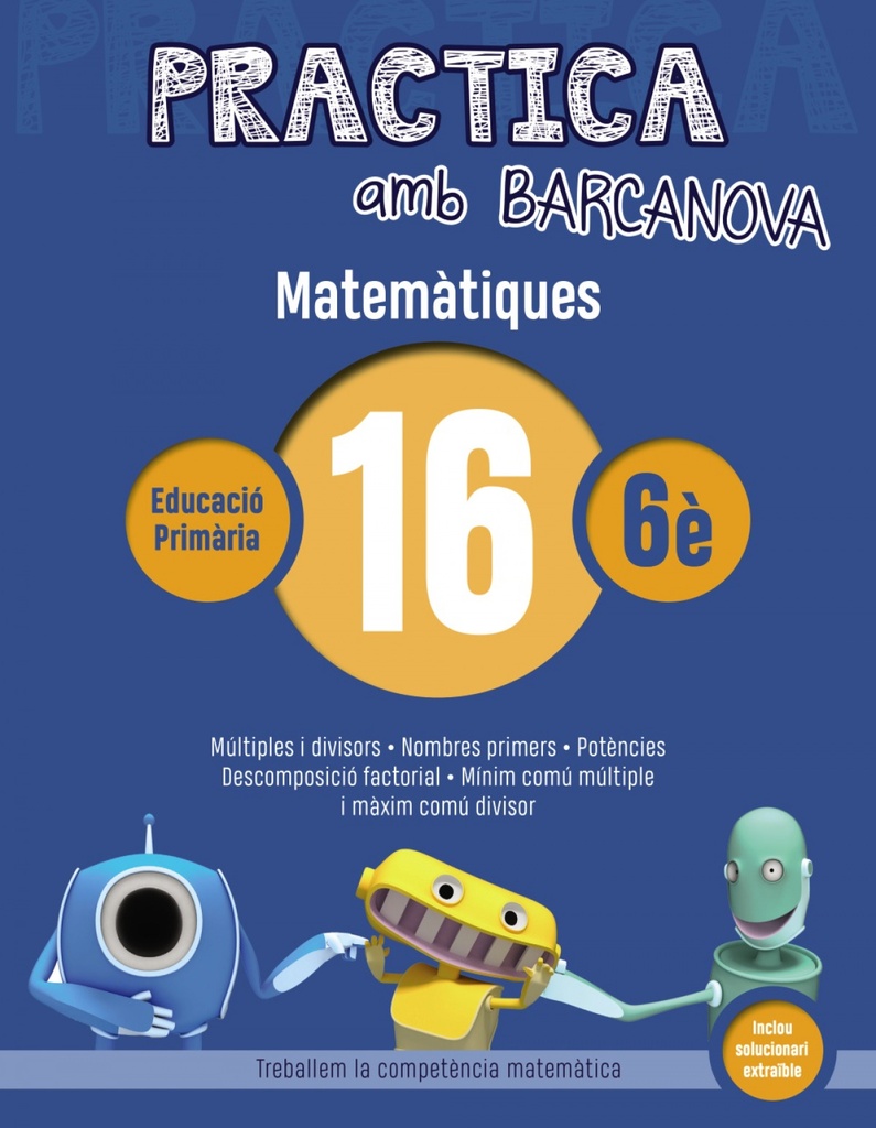 [9788448945657] Quadern Matematiques 16 6e Primaria Practica