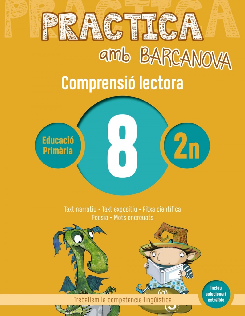 [9788448948511] Comprensió Lectora 8-2n. Primaria. Practica Amb Barcanova 2019