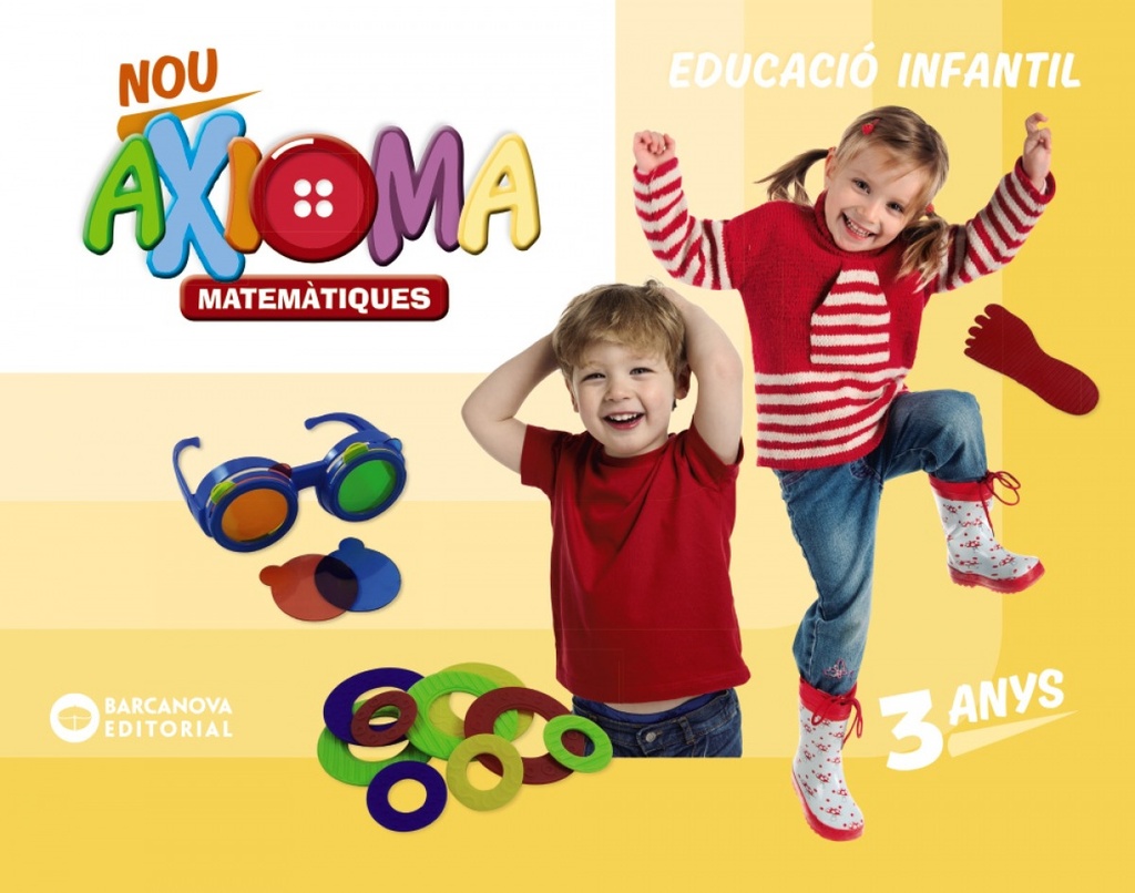[9788448948689] Matemàtiques 3 Anys. Projecte Nou Axioma. Catalunya 2019