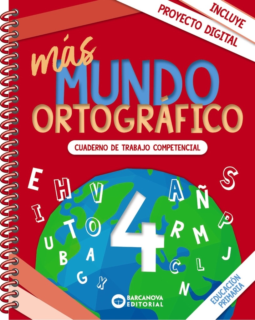 [9788448957407] más Mundo ortográfico 4