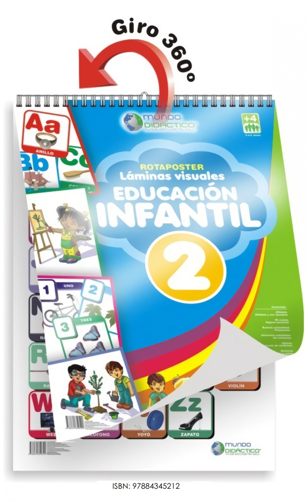 [9788461345212] Láminas Visuales de Educación Infantil
