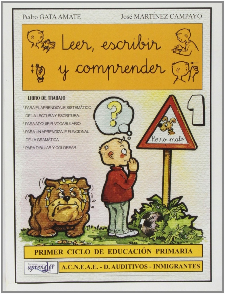 [9788461477562] Leer, escribir y comprender, 1 Educación Primaria