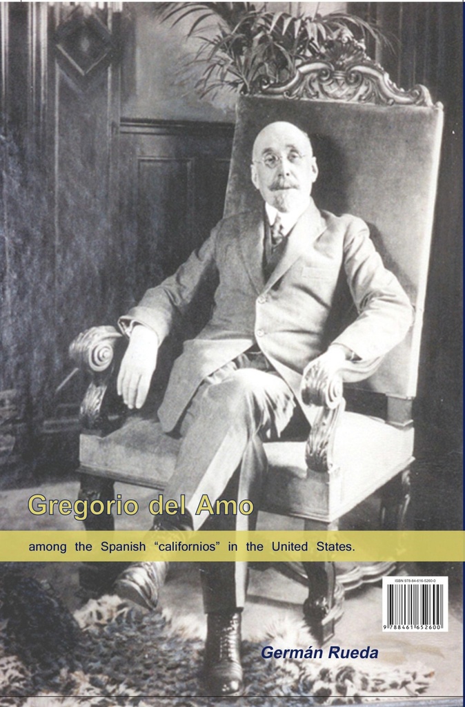 [9788461652617] Gregorio del Amo un Español en Estados Unidos (es En)
