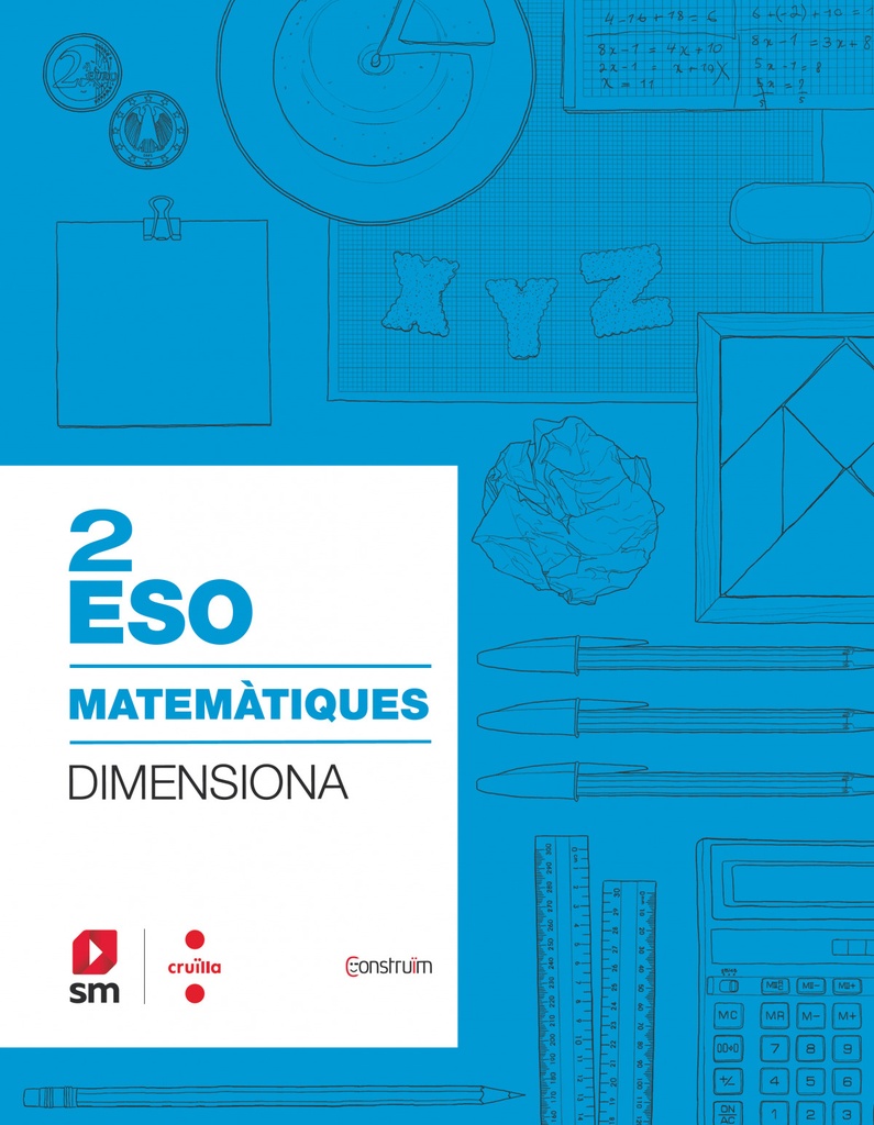 [9788466146197] Quadern Matemàtiques 2n Eso. Construïm. Catalunya 2019