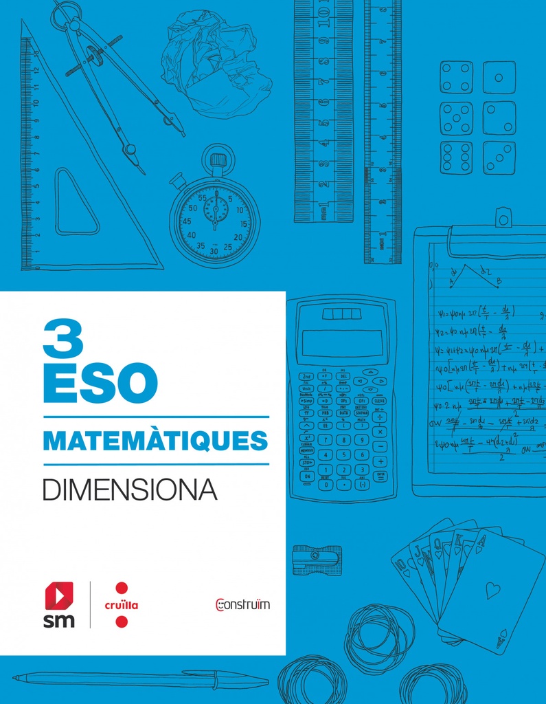 [9788466146203] Quadern Matemàtiques 3r Eso. Construïm. Catalunya 2019