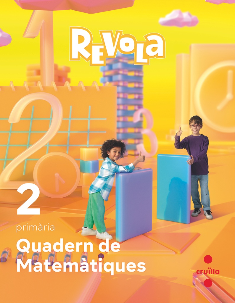[9788466154581] (23).QUAD.MATEMATIQUES 2N.PRIM.(REVOLA) *CATALUNYA*