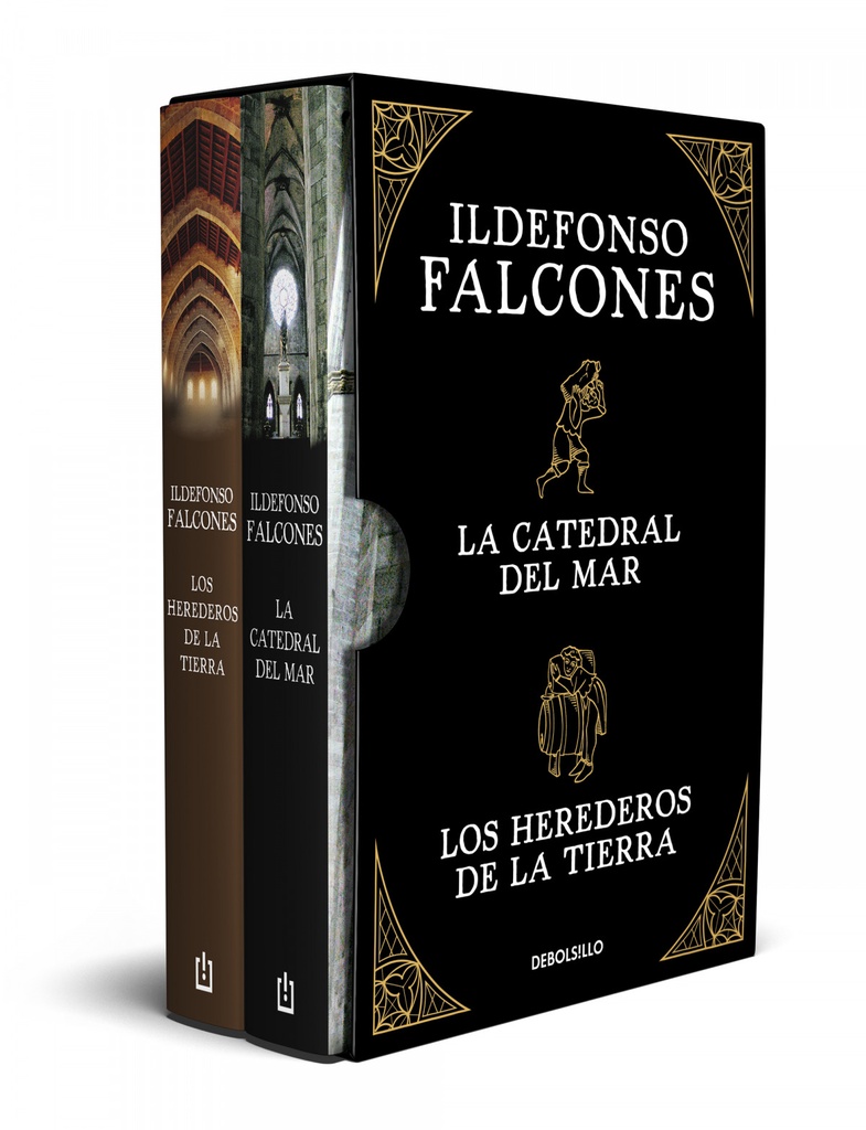 [9788466359740] Ildefonso Falcones (edición estuche con: La catedral del mar # Los herederos de