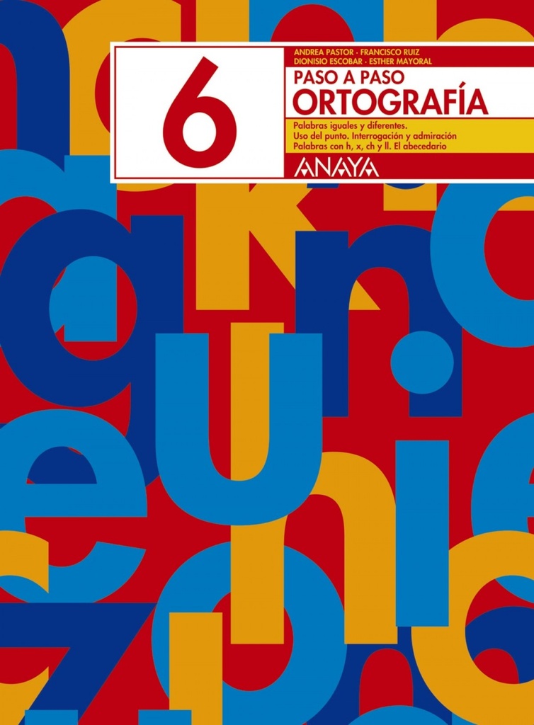 [9788466717748] Ortografia 6. Paso a Paso (2003)
