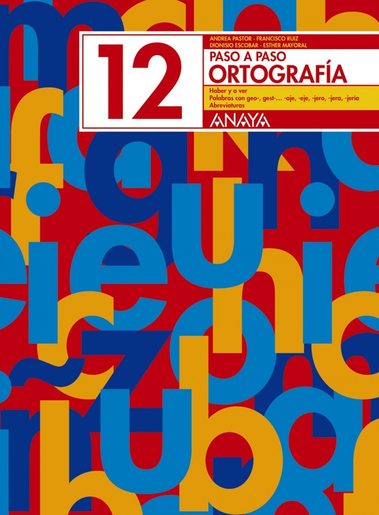 [9788466717809] Ortografia 12. Paso a Paso (2003)
