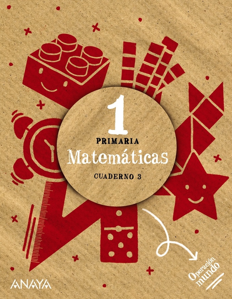 [9788466763875] CUADERNO MATEMÁTICAS 3-1ºPRIMARIA. OPERACIÓN MUNDO 2023