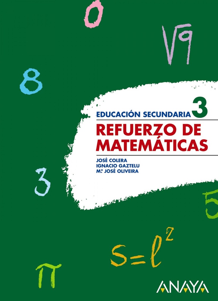 [9788466773997] Refuerzo Matematicas 3ºESO