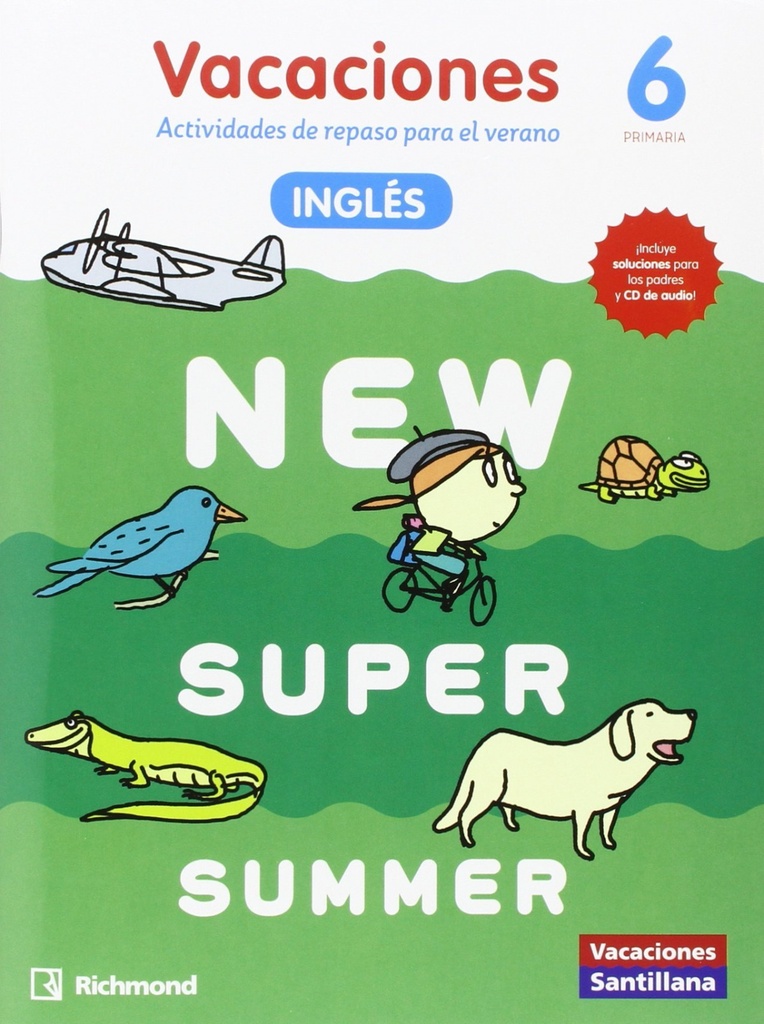 [9788466822978] New Super Summer 6º Primaria Book + Audio