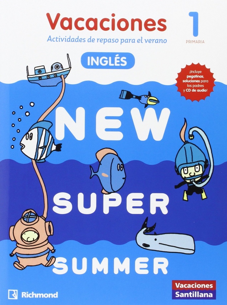 [9788466822985] New Super Summer 1º Primaria Book Audio