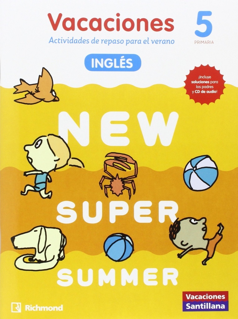 [9788466823029] New Super Summer 5º Primaria Book Audio