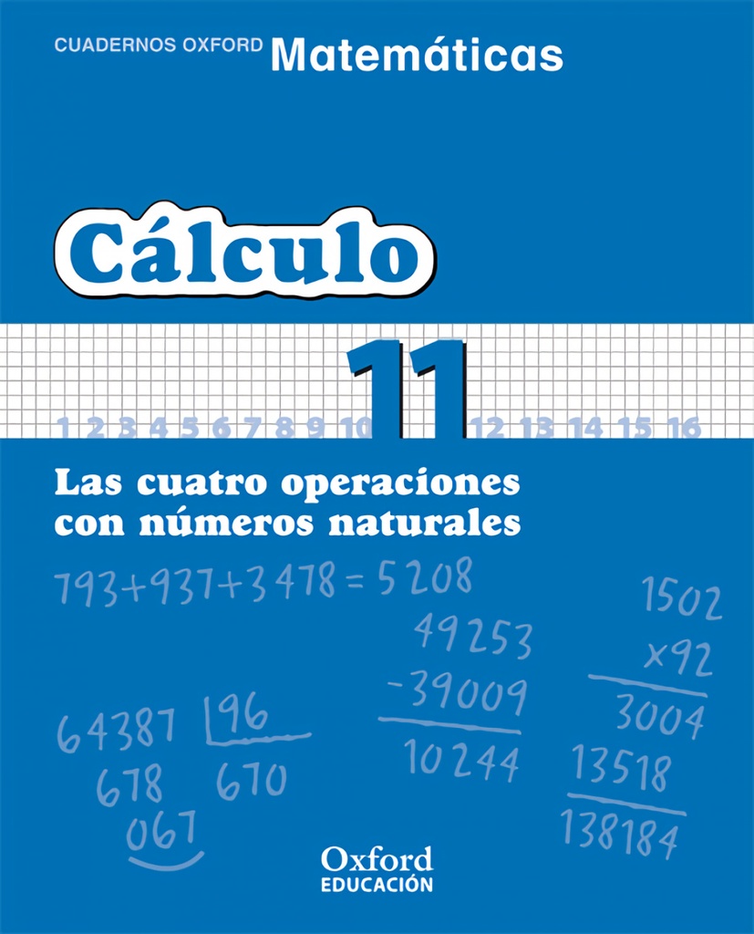 [9788467324358] Matemáticas 1º Primaria Cuadernos de Cálculo 11
