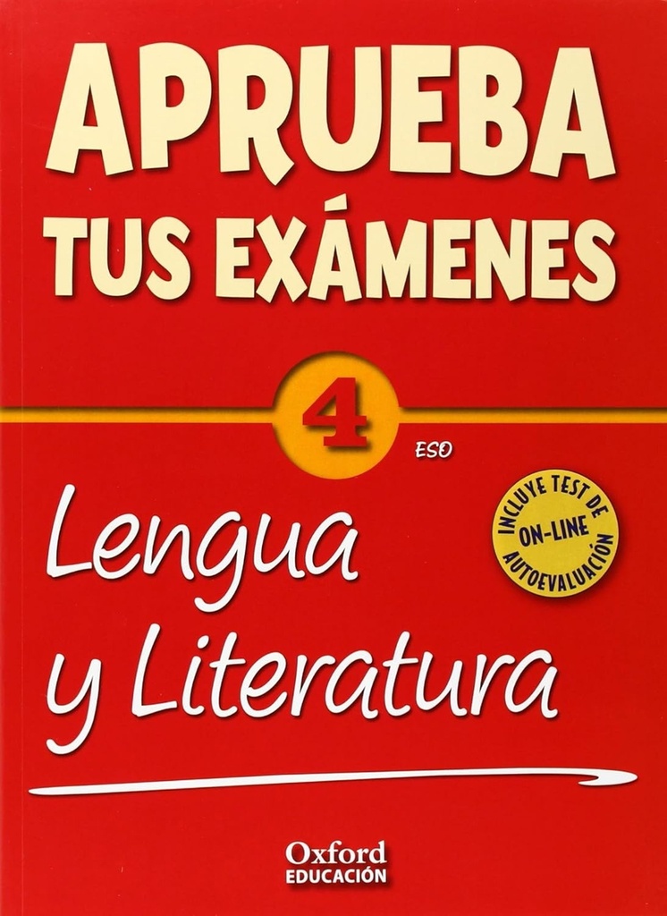 [9788467385939] Aprueba tus Exámenes: Lengua Castellana y Literatura 4º ESO
