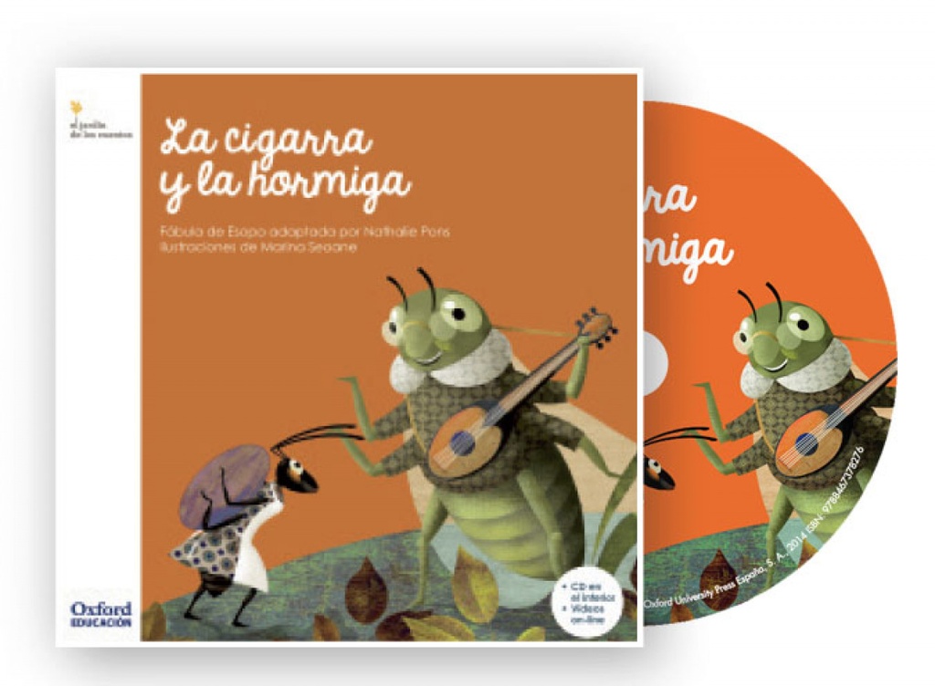 [9788467386042] La Cigarra y la Hormiga 3 Años. Cuento 1