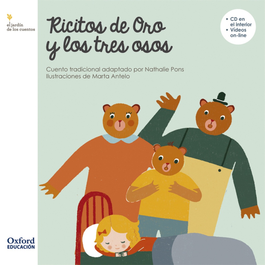[9788467386066] Ricitos de Oro 5 Años. Cuento 3