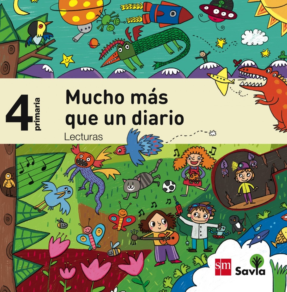 [9788467579123] Lecturas 4ºprim. Mucho más que un diario. Savia