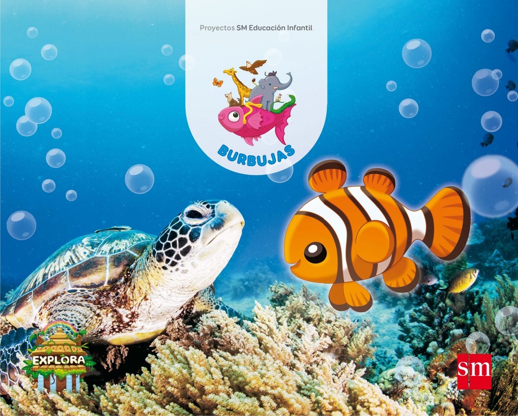 [9788467592405] Proyecto Explora. Burbujas 5 Años 3ª Trimestre 2017