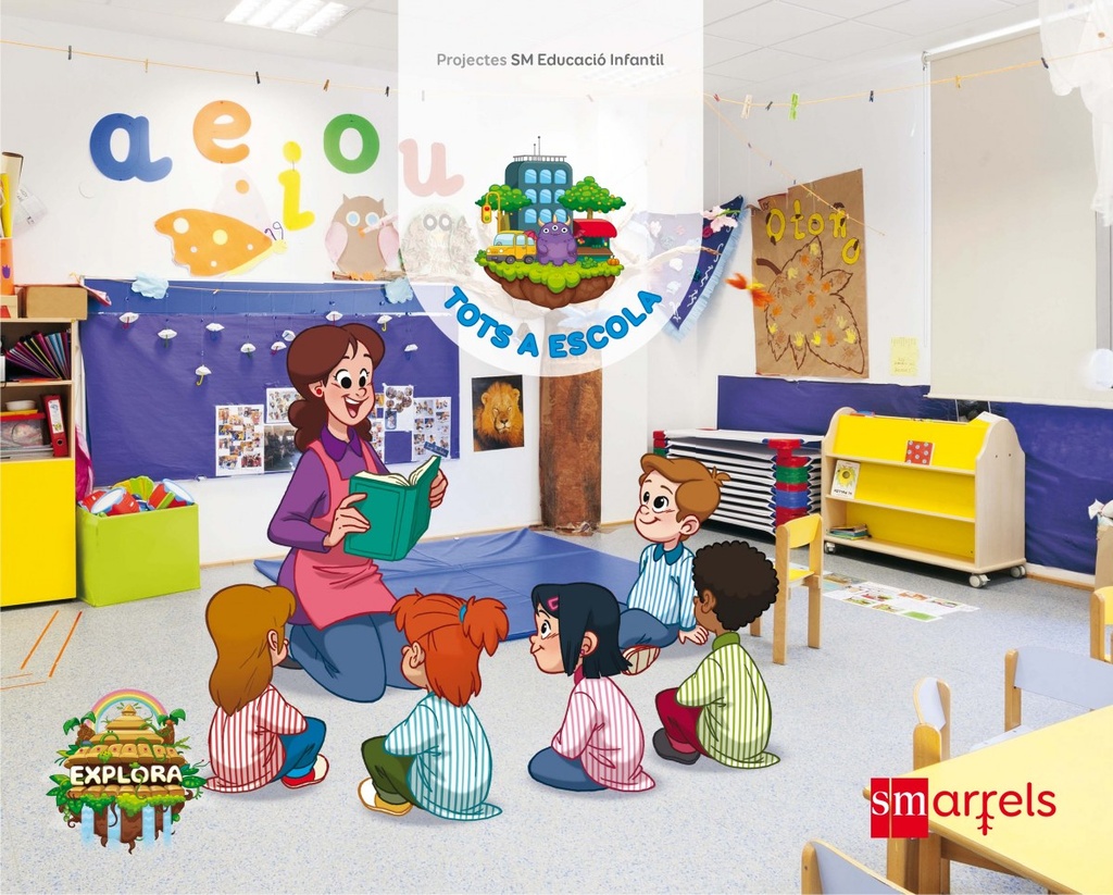 [9788467593709] Tots a l'escola 3 anys 1º trimestre Projecte Explora 2017