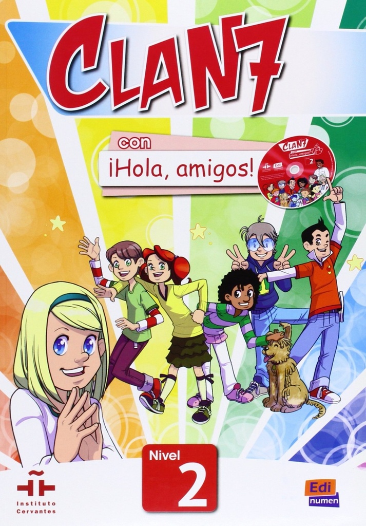 [9788498485363] Clan 7 con ¡Hola, amigos!