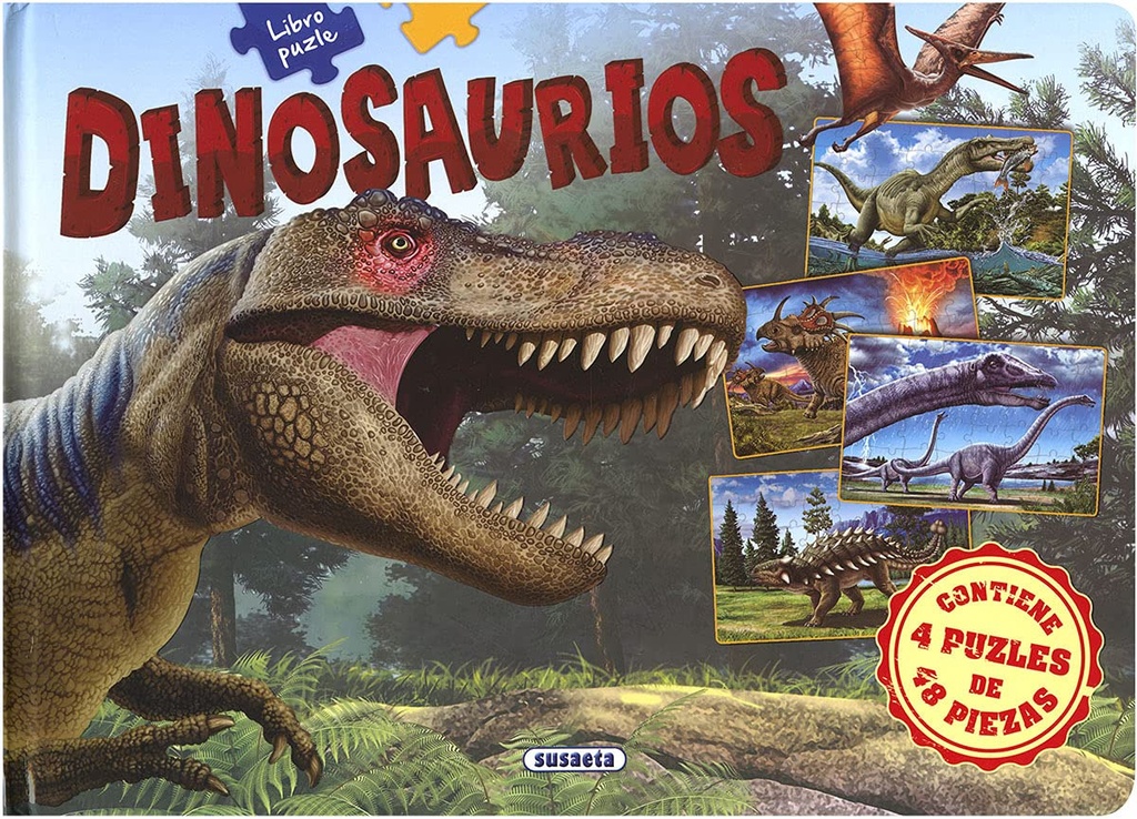 [9788467776126] Dinosaurios (libro Puzle