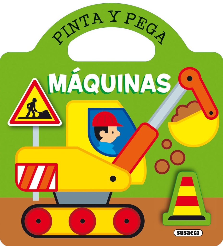 [9788467778571] Máquinas (pinta y pega)