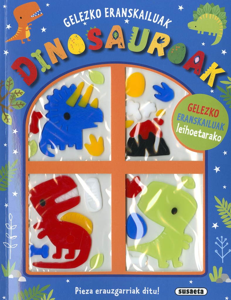 [9788467793215] Dinosauroak - Gelezko eranskailuak leihoetarako