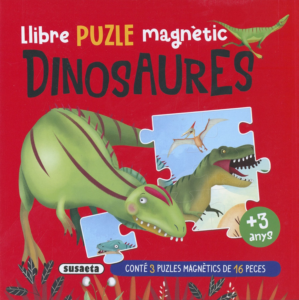 [9788467799200] Dinosaures.(llibre Puzle Magnetic)