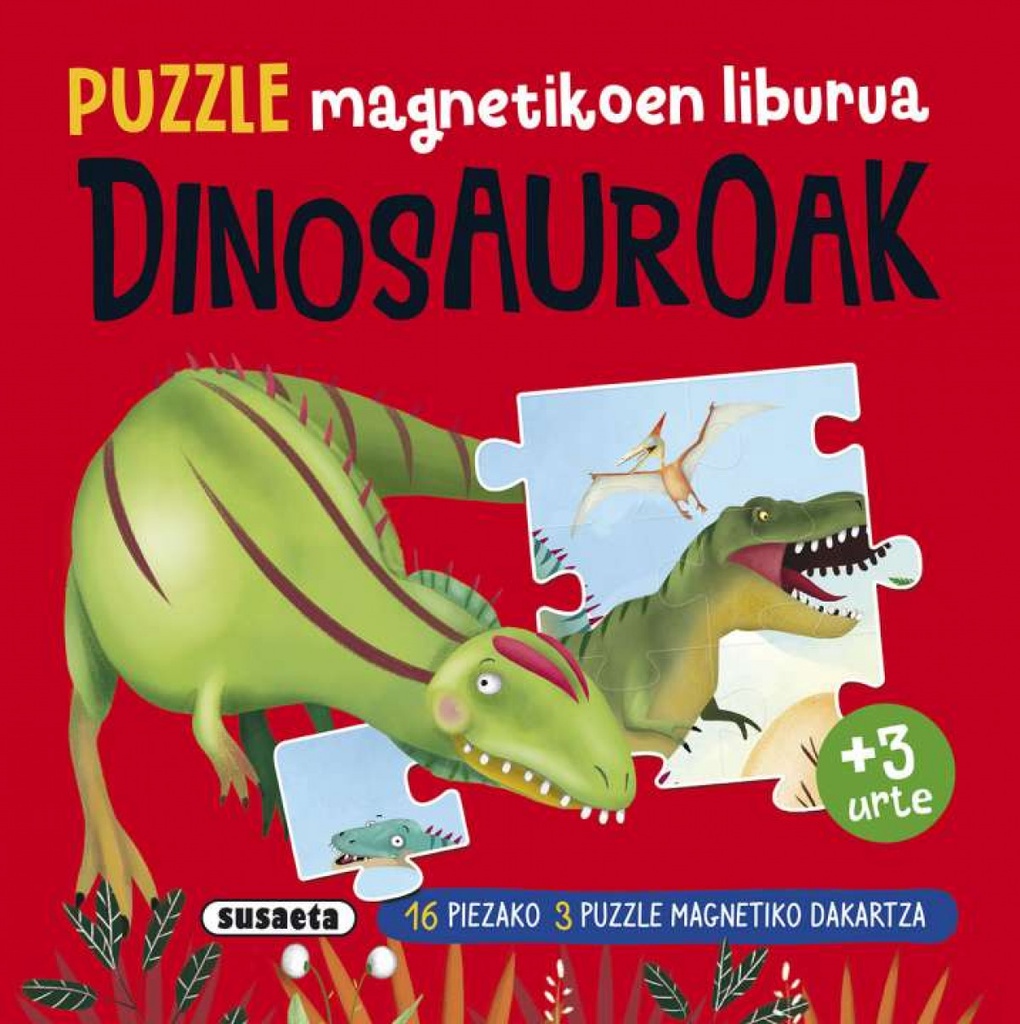 [9788467799248] dinosauroak.(puzzle liburua magnetickoen)