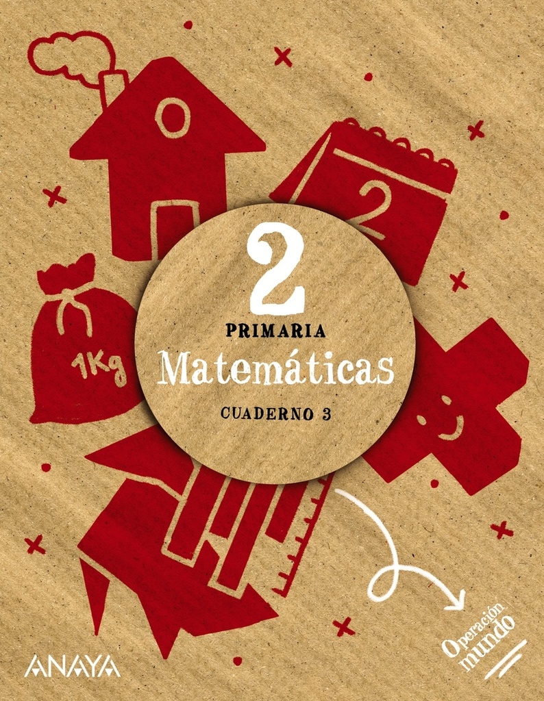 [9788467804492] CUADERNO MATEMÁTICAS 3-2ºPRIMARIA. OPERACIÓN MUNDO 2023