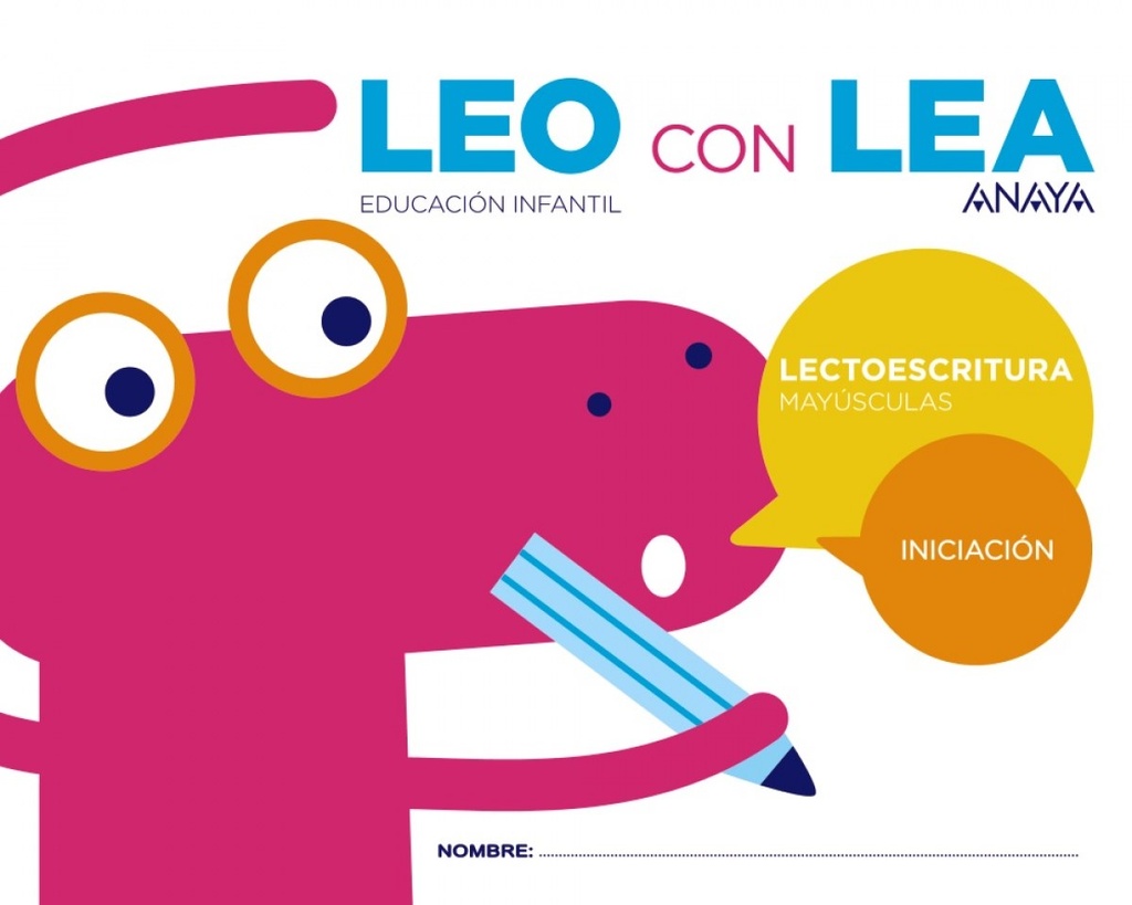 [9788467833300] Leo con Lea Iniciación Mayúsculas 3 Años